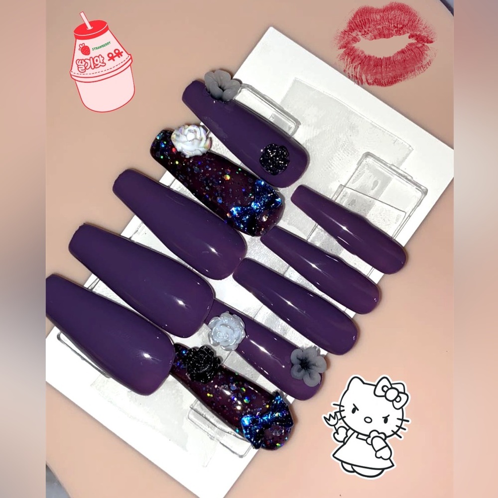 Custom Gel press on nails